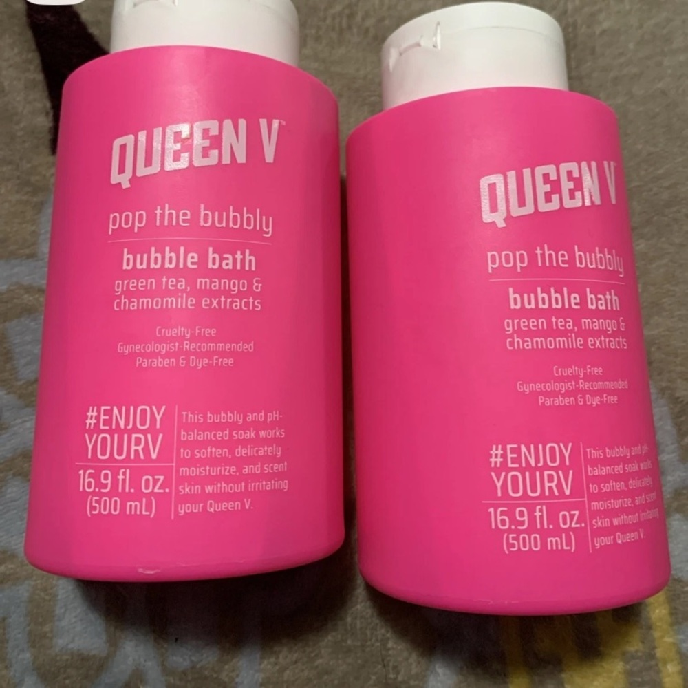 adidas Bright Pink Bubble Bath Bottle Duo